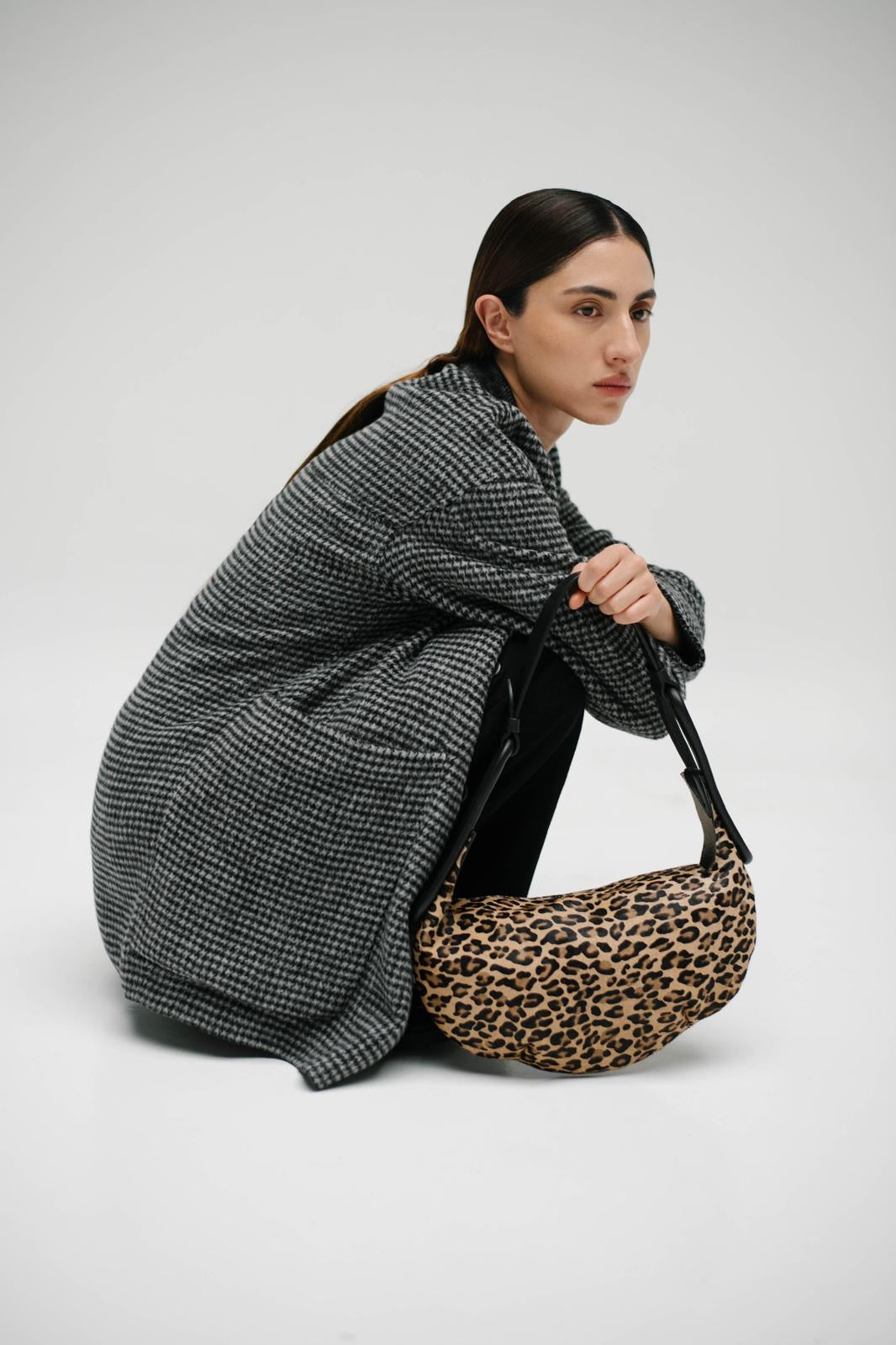 Amalfi Shoulder Bag- Animal Print