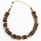 CASTAWAY BROWN SHELLS GOLD