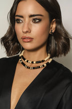 JAIPUR BLACK ECRU MULTI