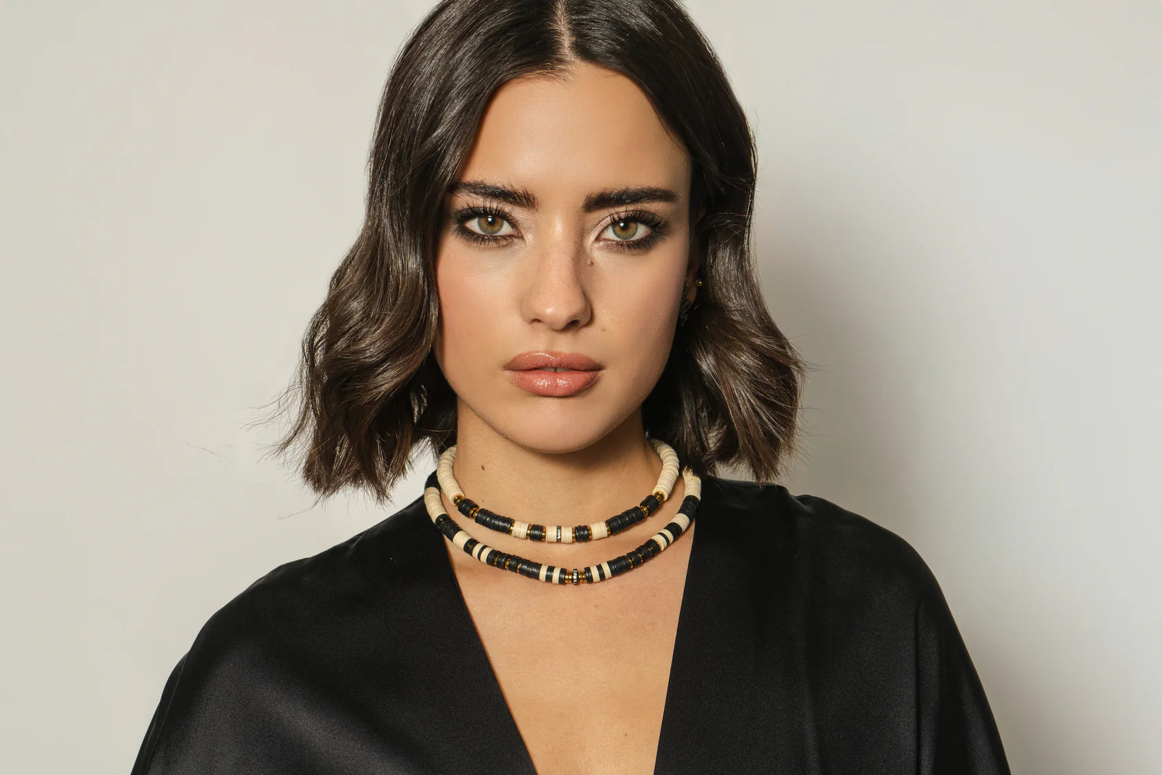 JAIPUR BLACK ECRU MULTI