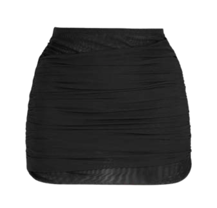 MESH SHORT SKIRT