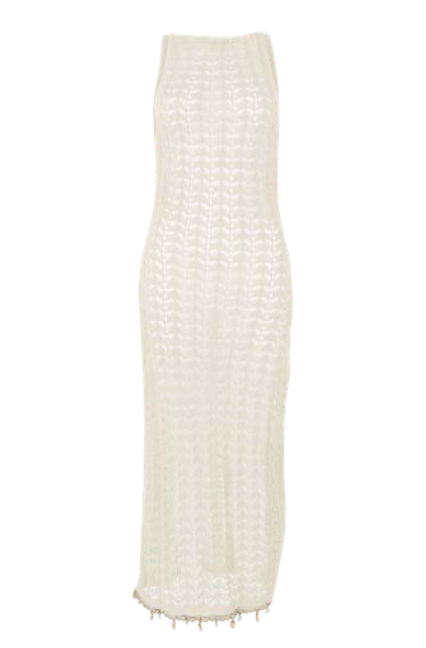 CARAIBA LONG HALTER DRESS