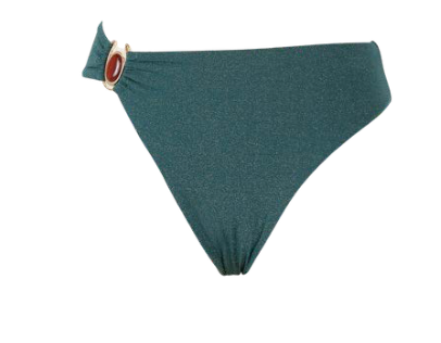 RETRO SOLID BUCKLE BRIEFS