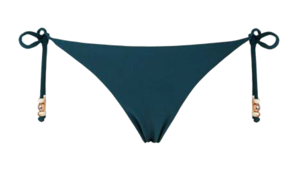 EMBELLISHED TIE-SIDE BIKINI BOTTOM